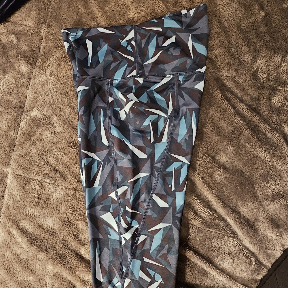 Senita Luxe Pace Leggings Kaleidoscope Blue - Picture 12 of 15